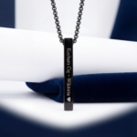 Hunter - Męski Naszyjnik Grawerowany