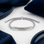 Stella - Damska Bransoletka Grawerowana