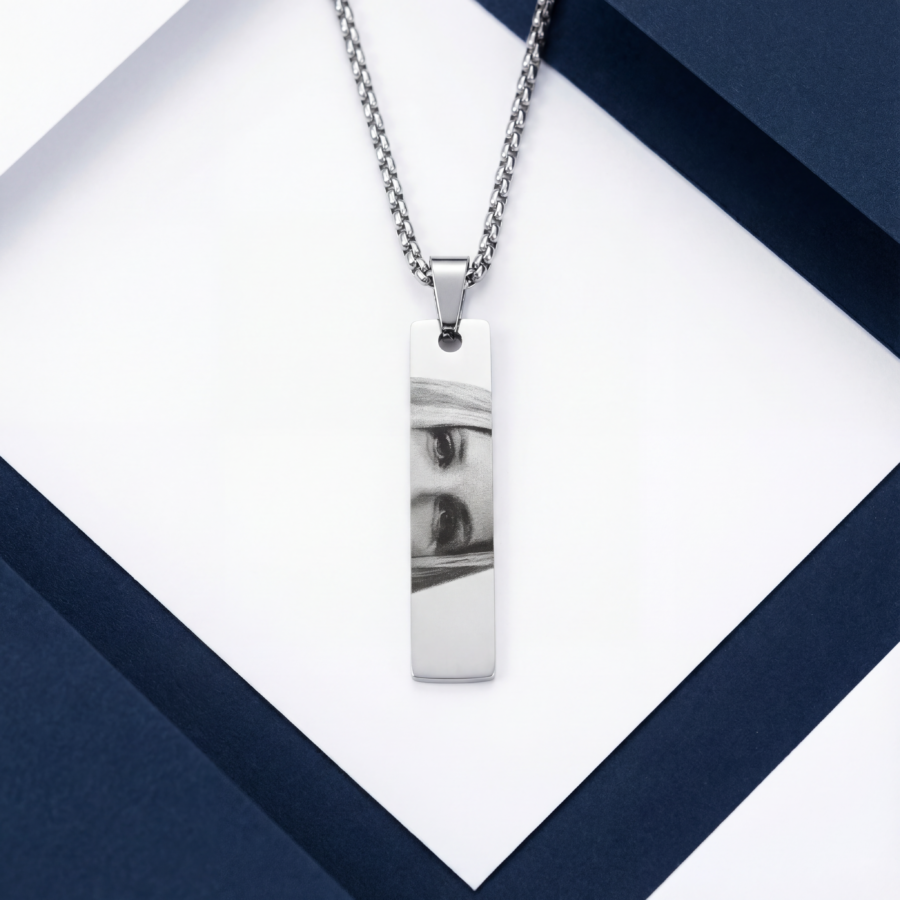 Visio - Naszyjnik ze zdjęciem oczu